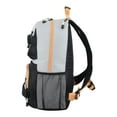 thumbnail image 2 of Eastsport Unisex Dual Strap Skater Backpack, Khaki, 2 of 6