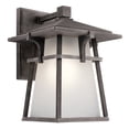 thumbnail image 2 of Kichler Beckett 10 3/4"H Zinc Small Outdoor Wall Light, 2 of 2