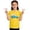 Yellow, variant on shoper Girls Shirts Size 14-16 Crew Neck Short Sleeve T-Shirts Children's Fashion Preppy Clothes Little Girls Clothes