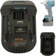 thumbnail image 1 of Adaptador de Batería para Black&Decker 20V para Cable Porter Convertidor de Batería de Iones de Litio de 20V para Makita 18V BL1830 BL1840 BL1850 Herramientas Inalámbricas BPS18M, 1 of 6