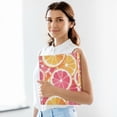 thumbnail image 6 of FORMRS 3 Ring Binder 1.5 inch with Pockets Set of 2 Clip Board 200 Sheets Capacity, Pink Grapefruit Slices, 6 of 8