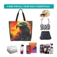 thumbnail image 6 of Naloa Hawaiian Style Bald Eagle Tote Bag for Women Large Capacity Shoulder Bag for College Work Travel Shopping, 6 of 8