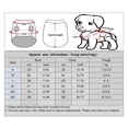 thumbnail image 2 of Cute Plaid Dog Clothes, Two Legged Long Sleeves Round Neck Smile Print Warm Pet Sweater Knitted Sweatshirt for Small Medium Dogs, Dog Shirts Coat Pullover Apparel Outfit for All Season, S-3XL, 2 of 4