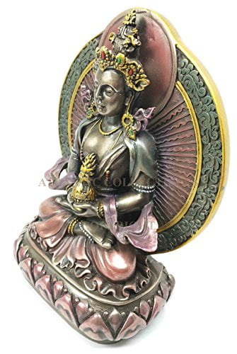 Amitayus Vidyadhara Dharma Practitioner Long Life Buddha Bodhisattva Figurine... 