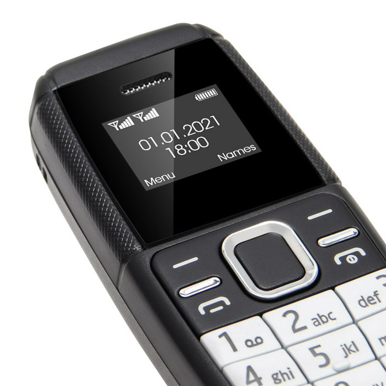  PADY-Mini teléfono móvil con tapa más pequeño PADY-Mini  teléfono GSM desbloqueado mini teléfono 32MB32MB MTK6261 300mAh Bluetooth  Mini bolsillo de respaldo portátil teléfono móvil regalo para niños  (dorado) : Celulares y
