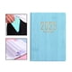 thumbnail image 3 of 2 piezas portátil A7 cuaderno  mensual 2023 diario libretas y azul Cola Planificador de cuaderno, 3 of 8