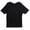 Black, variant on Pierre Balmain Men's Optic White Logo Print U-Neck T-Shirt Graphic - XXL