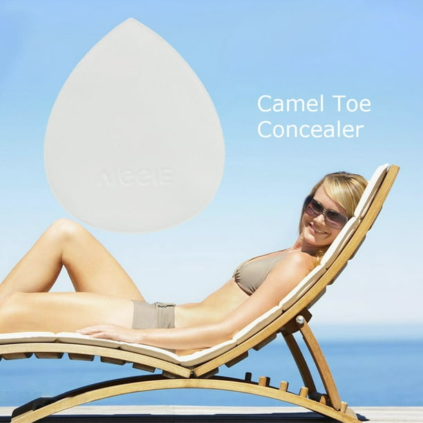 Silicone Camel Toe Concealer Reusable Traceless Invisible Adhesive for Women  Leggings Swimwear Waterproof Cover Pad 