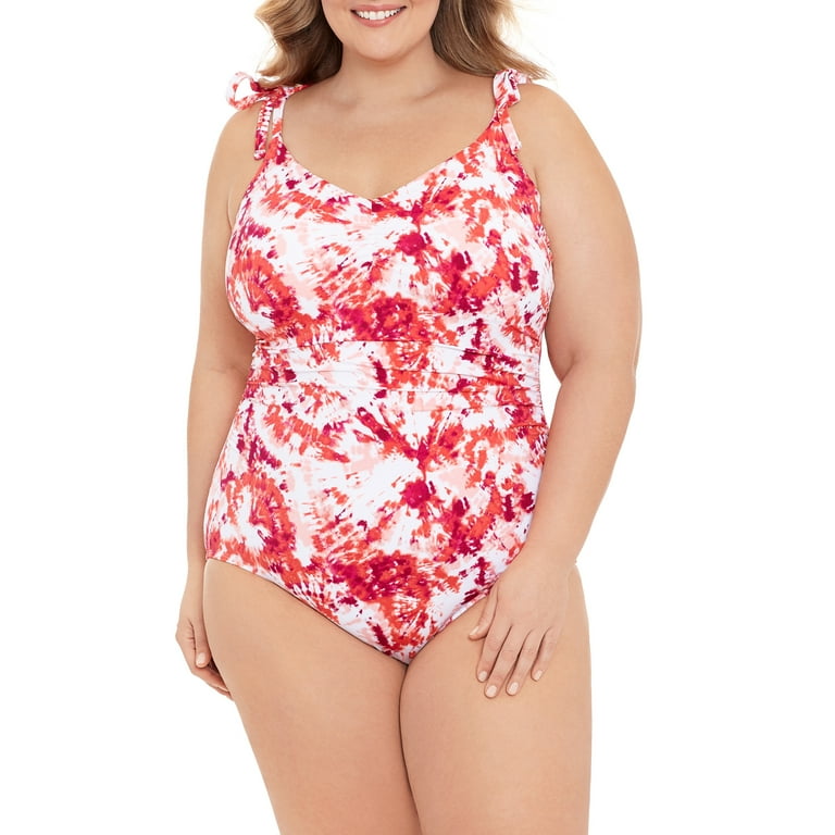 Time and tru swimwear plus size hotsell