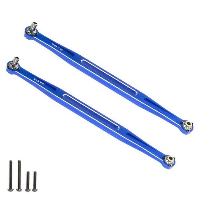 Barra de dirección delantera de aleación de aluminio 7075 azul Yuxing para 1/5 XRT 8S 8S WideMaxx