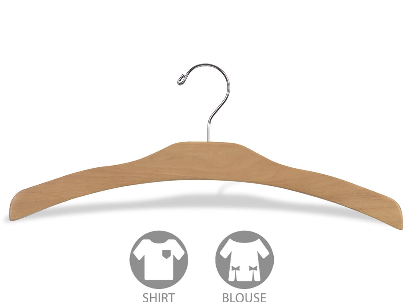 Rebrilliant Arched Wooden Baby Clothes Hanger for Dress/Shirt/Sweater &  Reviews
