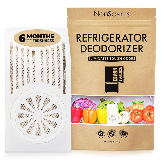 Desodorizante para refrigerador, eliminador de olores, sin perfume