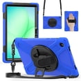 thumbnail image 1 of Funda para Samsung Galaxy Tab A11 Plus de 11 pulgadas (2025) y A9 Plus de 11 pulgadas (2023), funda protectora infantil a prueba de golpes con portalápices, correa de mano giratoria de 360 ​​grados, 1 of 9