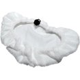 thumbnail image 2 of HQRP 2-Pack Soft White Steam Mop Pads Compatible with Bissell PowerFresh Pet 19401, 19404, 1940N, 1544, 15441, 15443, 15446, 15448, 1544A, 1544B Scrubbing & Sanitizing Steam Mop, 1606702 Replacement, 2 of 7