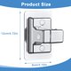 thumbnail image 3 of Soporte para cabezal de ducha, soporte de ducha universal de 2 piezas, soporte para cabezal de ducha universal ajustable de 360 ​​​​°, 3 of 5