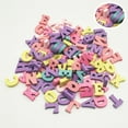 thumbnail image 6 of SPRING PARK 100Pcs Mini Bright Color English Letters Wooden Ornament DIY Scrapbooking Tools, 6 of 7