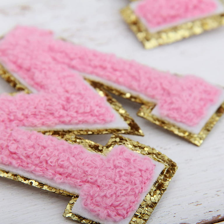 1Diamonds Glitter Chenille Iron on Patches Sequin Embroidered Patch  Applique For Baby Clothes Dress Coat Bags Diy CustomBadges