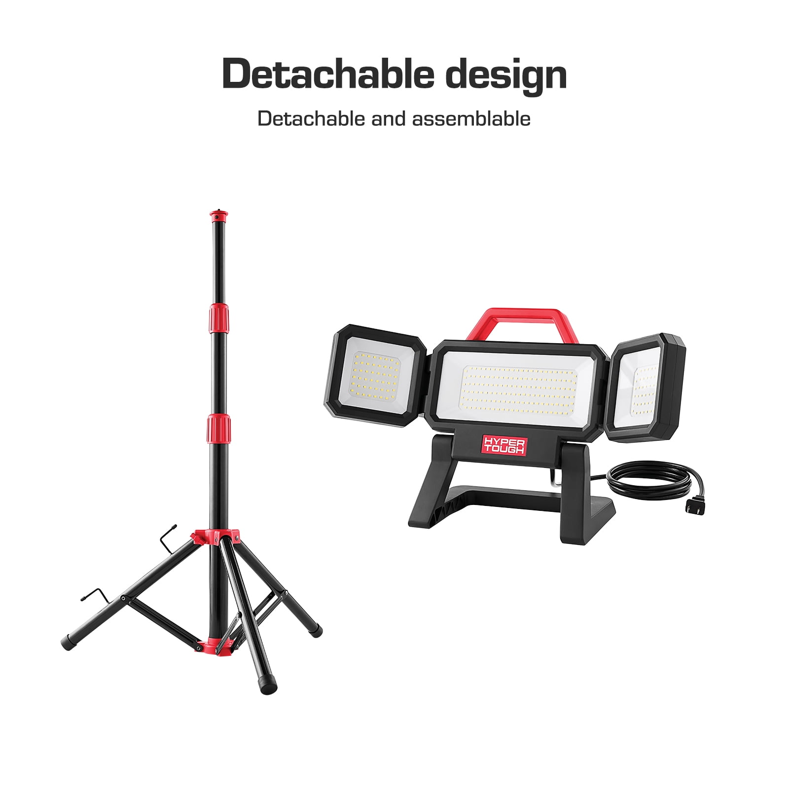 Hyper Tough 10,000 Lumen Work Light with Adjustable Tripod