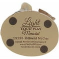 thumbnail image 2 of Pavilion Gift Company Light Your Way Memorial Beloved Mother Angel Figurine, 5-1/2", Brown, 2 of 9