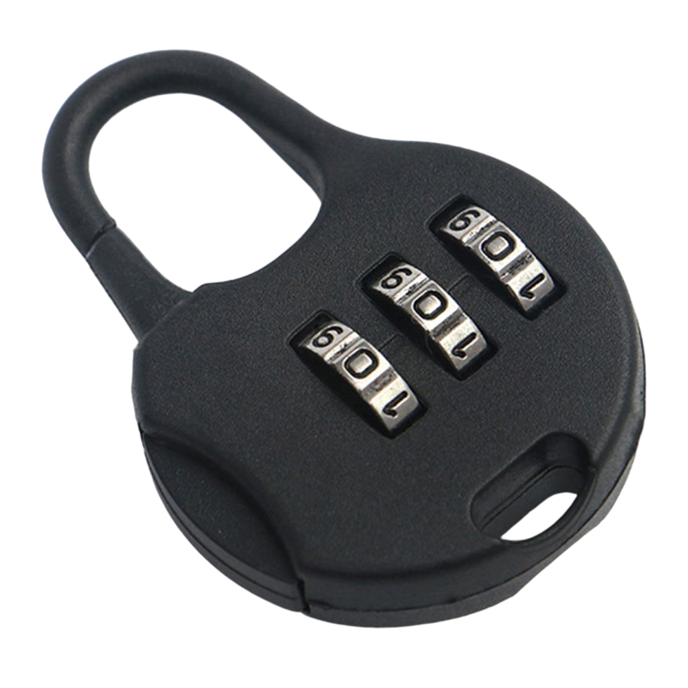 3 Digit Combinations Padlock Samll Resettable Code Lock for Computer