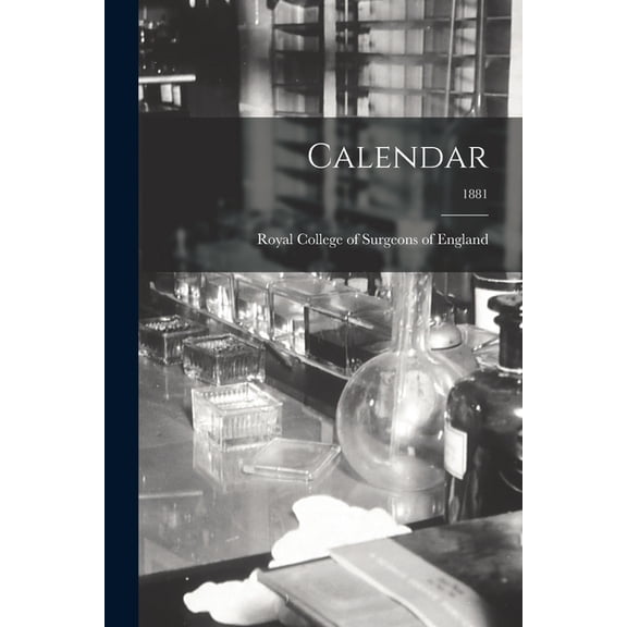Calendar; 1881 (Paperback)
