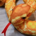 thumbnail image 4 of MINKUROW Giant Snake Plush Toy Stuffed Animal Python Snake Pillow Doll Toys Fake Snake Home Halloween Decorations 43Inch White, 4 of 5