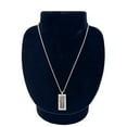 thumbnail image 5 of Pre-Owned BVLGARI Bulgari Ingot Necklace 750 18KWG 19g for Men and Women, 5 of 5