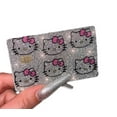 thumbnail image 3 of Sticker Ultra Bling Debit - Credit Card Skin Shiny Removable Cover Especially Bright Back Information, Protecting - No Bubble, Slim, Waterproof Card Cover Silver Reflective, 3 of 5