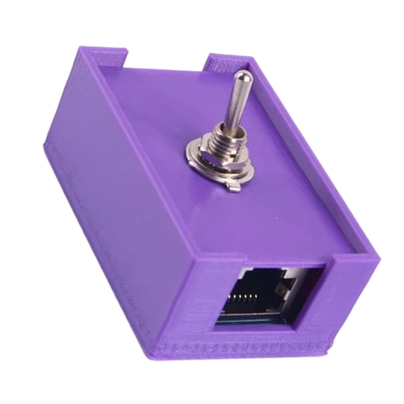 Easy to Install Networks Switches Manual Control for RJ45 Cables Isolation Lightweight Toggle Switches