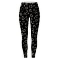 thumbnail image 3 of Women's Leopard Print Tight Leggings Women Casual Pants plus Size Long Womens Casual Pants for Work Comfy Pants Womens Pants Casual Short Womens Casual Leggings Stretchy Work Pants Cropped Pants for, 3 of 3