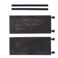 thumbnail image 3 of Miniature Dollhouse Sliding Door, Model Miniature Dollhouse Barn Door Furniture Exquisite With Push Rods For DIY, 3 of 8