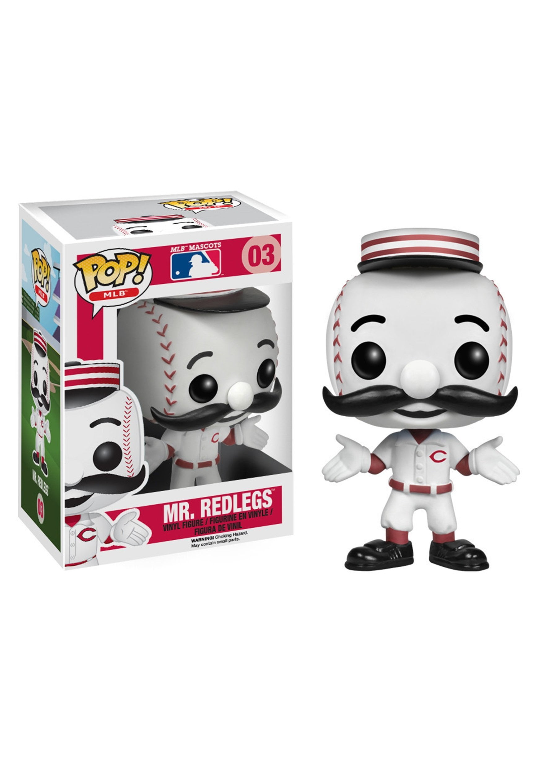 Funko Pop! MLB: MLB Mascots - Mr. Redlegs - Walmart.com