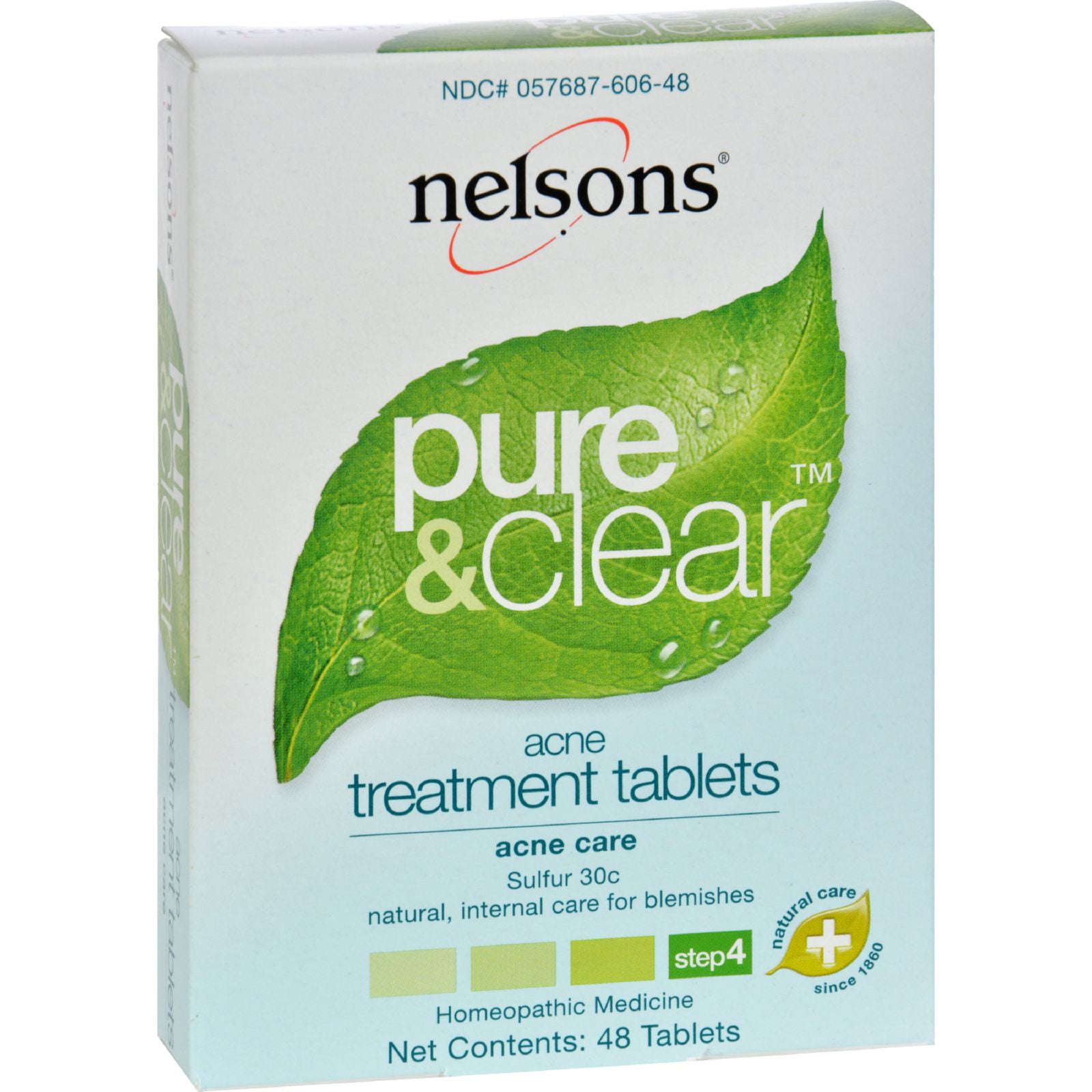 Nelsons Pure And Clear Acne Treatment Tablets 48 Tablets Walmart