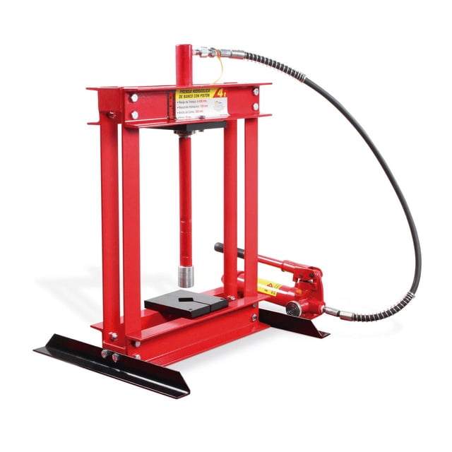 Prensa Hidráulica MIKELS 4 Ton color Rojo