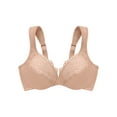 thumbnail image 4 of Glamorise Low Cut WonderWire Lace Underwire Bra 1240 (Women's & Women's Plus), 4 of 9