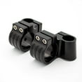 thumbnail image 3 of 51mm 7/8" CNC Aluminum Motorcycle Black Fork Tube Clip on Handlebar Riser Heads Replaceable Universal, 3 of 4