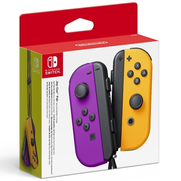 Joy con Neon Morado - Naranja Nintendo Switch