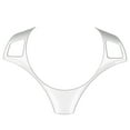 thumbnail image 3 of Steering Wheel Trim Steering Wheel Cover Steering Wheel Sticker Car Interior Decoration Car Interior Styling Steering Wheel Button Trim Cover Car Interior Decoration Fits For 3, 3 of 8