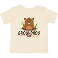 thumbnail image 3 of Inktastic Groundhog Day with Cute Groundhog Illustration Boys or Girls Baby T-Shirt, 3 of 5