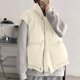 thumbnail image 1 of Puntoco Blusa Informal Sin Mangas Con Bolsillos Y Cremallera Para Mujer, Abrigo, Chaqueta, Moda, 1 of 6
