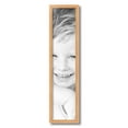 thumbnail image 2 of ArtToFrames 6" x 27" Red Oak Wood Picture Frame, 6x27 inch Brown Wood Poster Frame (WOM-4878), 2 of 7