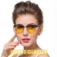 thumbnail image 3 of Gafas Cyxus Retro sin montura que bloquean la luz azul 8056Y01, 3 of 6