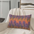 thumbnail image 5 of Honeii Lavender Flowers Decorative Throw Pillow Case - Elevate Your Couch, Sofa, or Bed with Stylish Home Decor, Perfect Gift Idea-14"x20", 5 of 6
