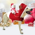 thumbnail image 3 of Holding Gifts Pet Christmas Clothes - Cute, Fashionable, Soft, Funny, Comfortable, Dress Up, Cotton, Christmas Outfit, for Labrador, 3 of 8