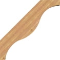 thumbnail image 3 of 5 1/2"W x 38"D x 38"H Funston Smooth Knee Brace, Western Red Cedar, 3 of 4