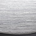 thumbnail image 3 of SAFAVIEH Hanna Trinity Striped Area Rug, Ivory/Light Grey, 6'7" x 6'7" Round, 3 of 8