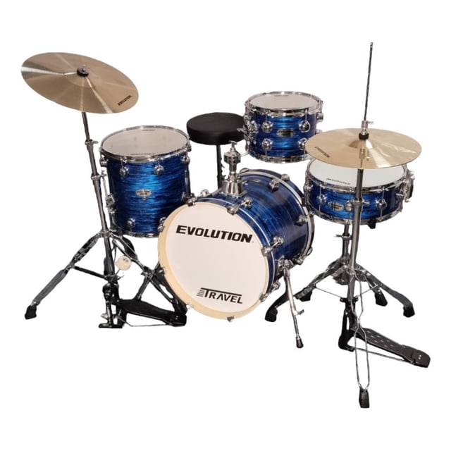Batería Viajera Evolution JPX4-STRATOBLUE 4 Piezas Azul