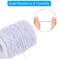 thumbnail image 3 of Unique Bargains 0.8mm 109 Yards Elastic String Cord Elastic Thread Beading String Cord, White, 3 of 5