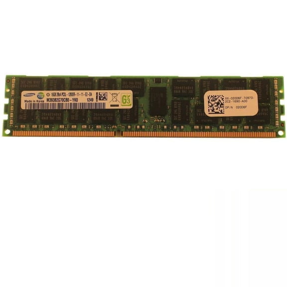Dell Memory SNP20D6FC/16G 16GB DDR3 1600MHz PC3L-12800R Memory Dell PowerEdge C5220 C6105