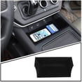thumbnail image 2 of TINKI Car Center Console Gear Shift Storage Box for Land Rover Defender 110 2020 2021 2022 2023 ABS Plastic，Black, 2 of 9